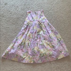 girls flower print formal dress size 8